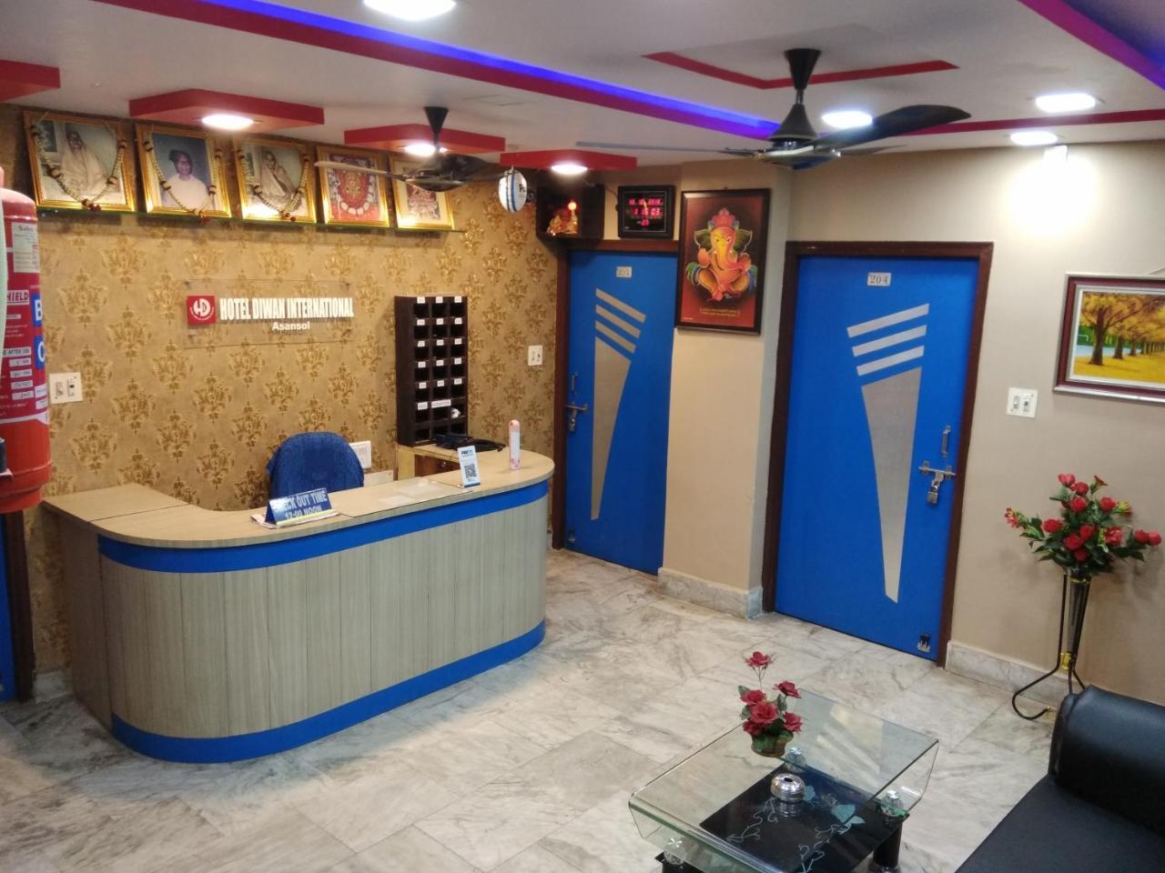 M/S Hotel Diwan International Āsansol Exterior photo